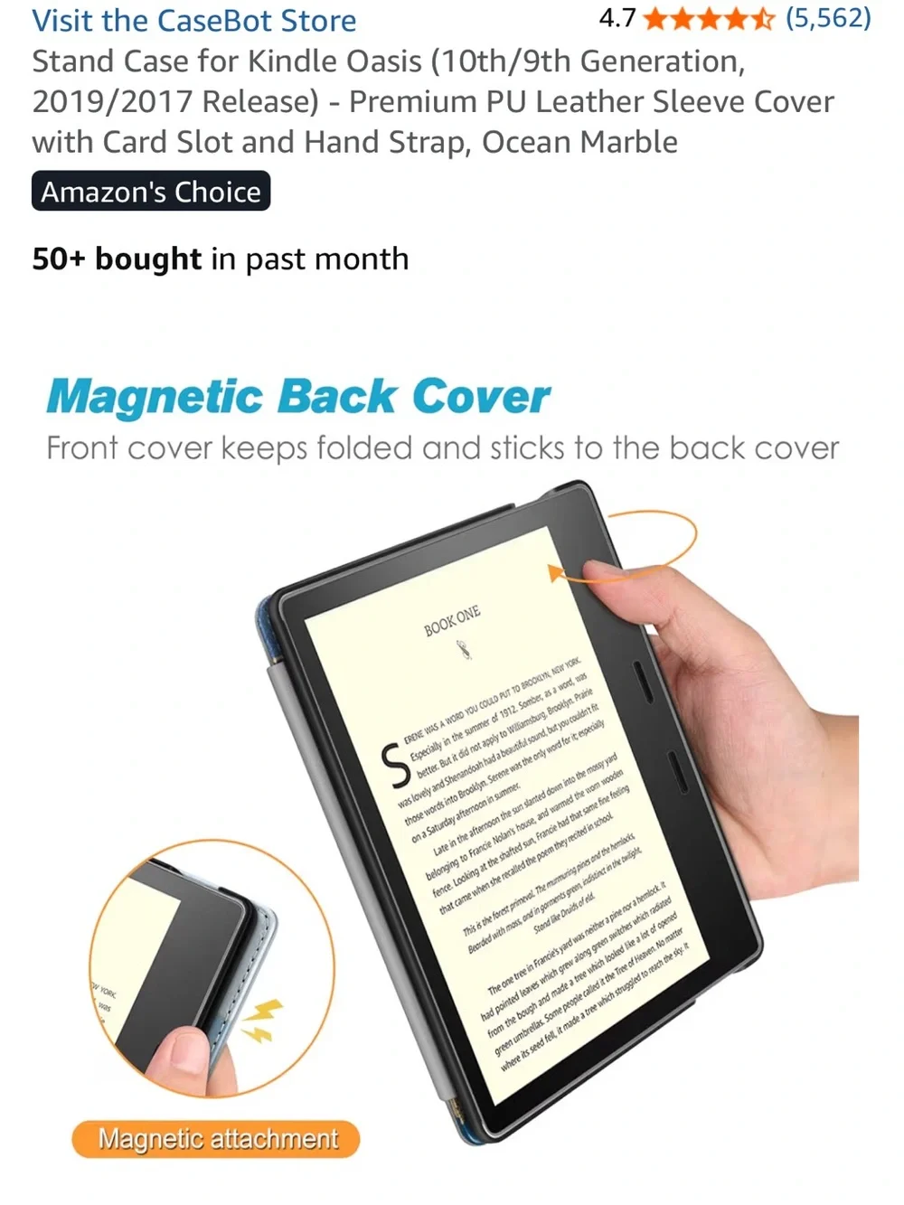 Blue Marble Kindle Cover